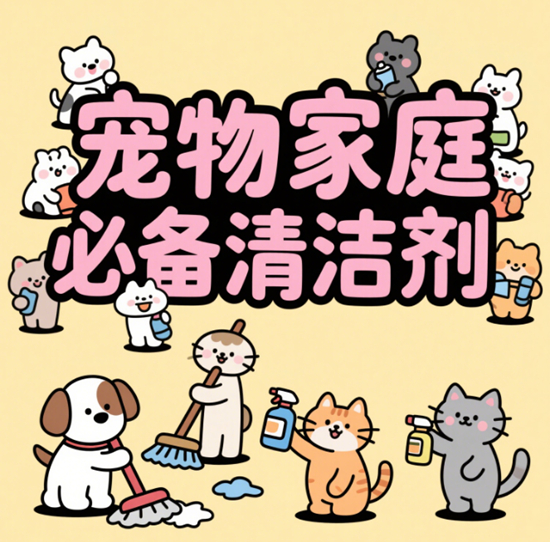 宠物家庭必备清洁剂：守护爱宠，净享清新