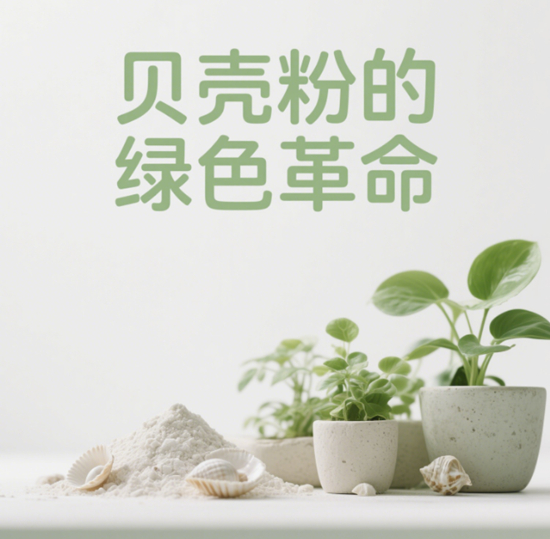 从蔚蓝海岸到城市肌理：贝壳粉的绿色革命