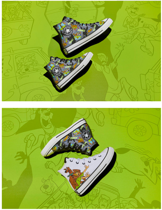 匡威 X Scooby-Doo 全新联乘系列上架 大狗来袭~