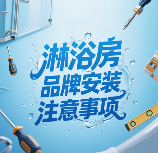 淋浴房品牌安装注意事项：防水处理与地面倾斜度标准