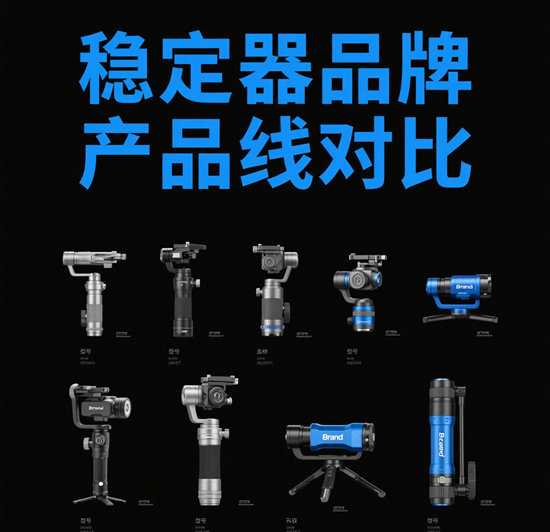 稳定器品牌产品线对比：谁的产品种类最丰富？