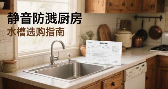 选对品牌！静音防溅厨房水槽选购指南