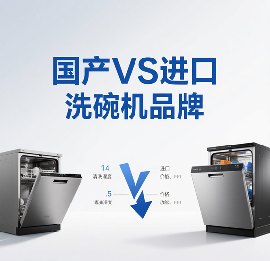 国产VS进口洗碗机品牌：谁更值得买?