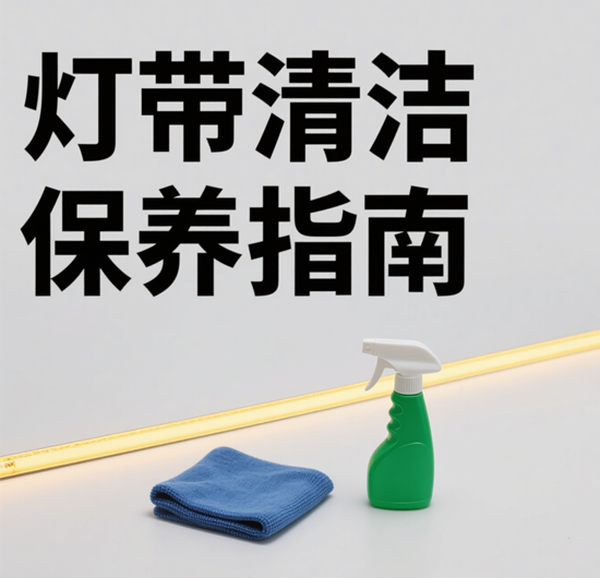 灯带清洁保养指南：各品牌防水等级对应清洁方式