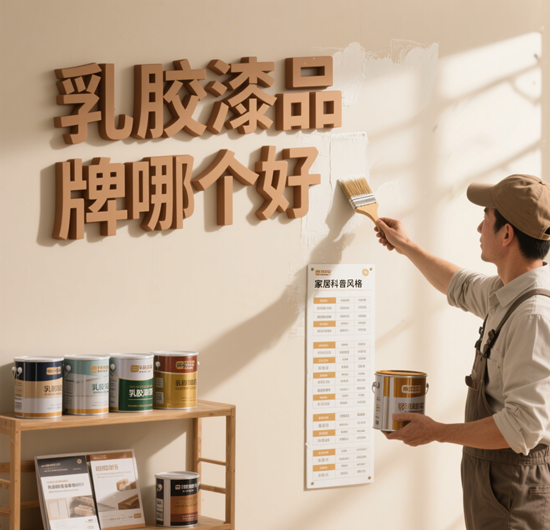 乳胶漆品牌哪个好？施工效果对比评测！