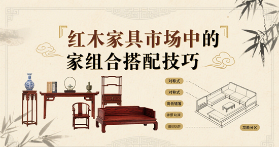 红木家具市场中的家具组合搭配技巧：传统与潮流的碰撞