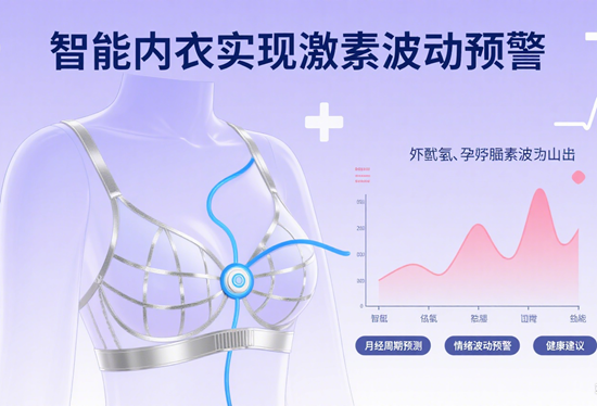 AI算法重构女性健康：智能内衣实现激素波动预警