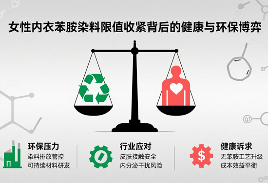 2025服装新规解读：女性内衣苯胺染料限值收紧背后的健康与环保博弈