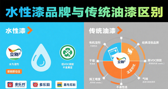 水性漆品牌与传统油漆区别｜看完这篇再决定