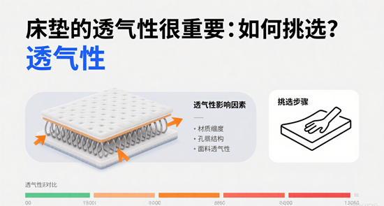 床垫的透气性很重要：如何挑选?