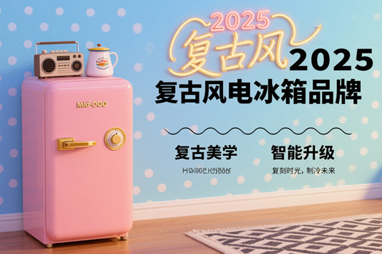 2025复古风电冰箱品牌：高颜值家居搭配推荐