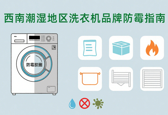 西南潮湿地区洗衣机品牌防霉指南：抗菌门封条的科技守护战