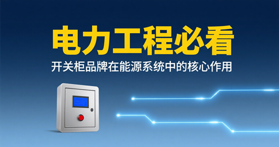 电力工程必看：开关柜品牌在能源系统中的核心作用