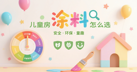 儿童房涂料怎么选？2025年最安全的5大品牌推荐