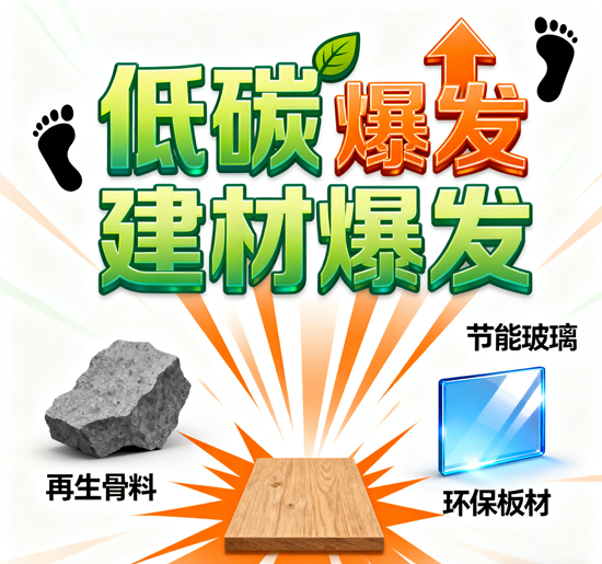 低碳建材爆发：碳足迹降低70%的创新材料